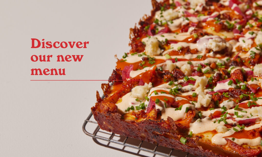 Buffalo Chicken Detroit Deep Dish